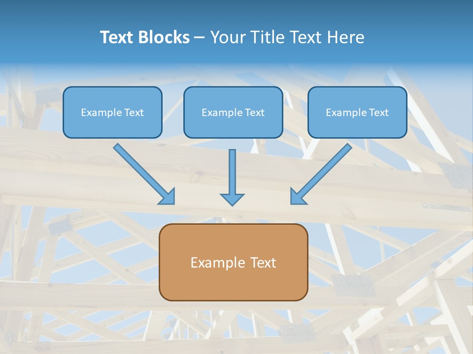 Project Property Wall Roofing PowerPoint Template