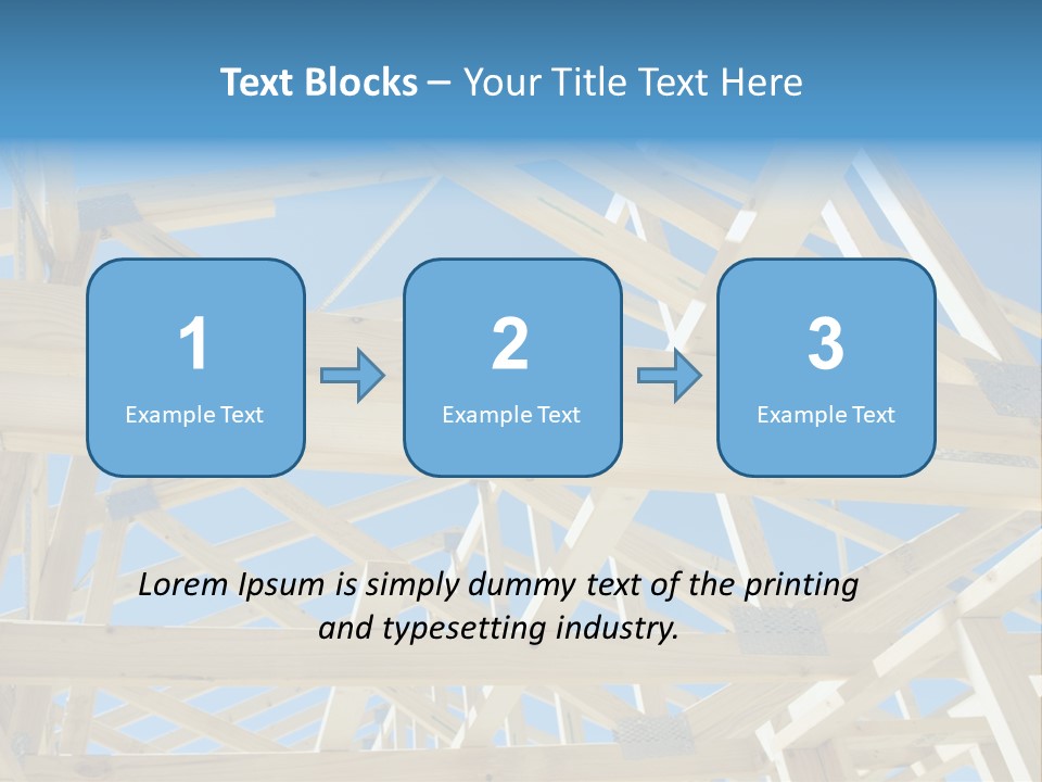 Project Property Wall Roofing PowerPoint Template