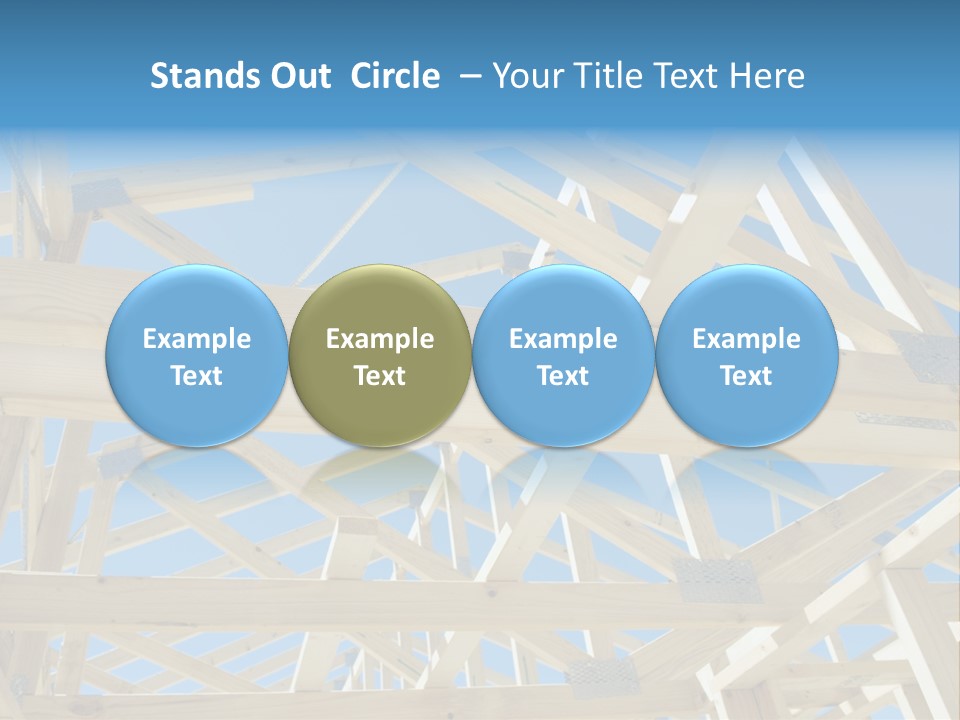 Project Property Wall Roofing PowerPoint Template