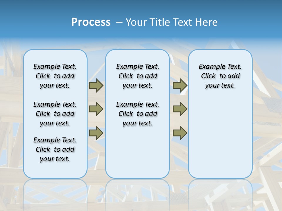 Project Property Wall Roofing PowerPoint Template
