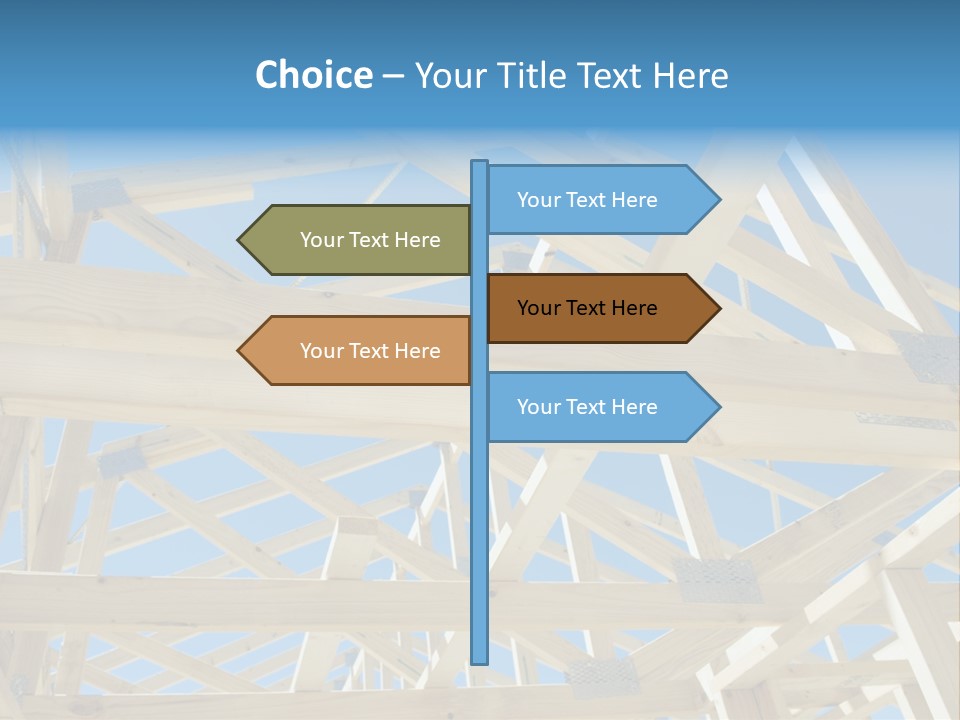 Project Property Wall Roofing PowerPoint Template