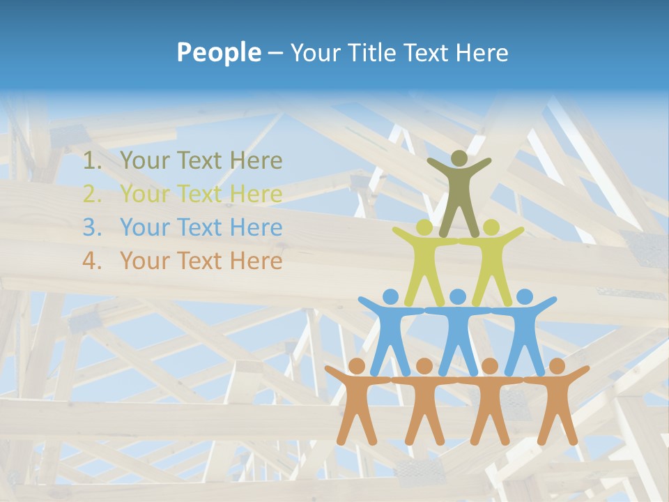 Project Property Wall Roofing PowerPoint Template