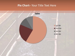 Track Railway Container PowerPoint Template