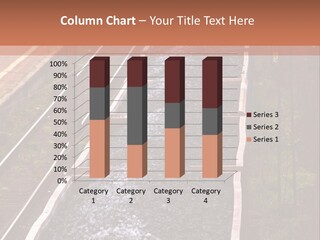 Track Railway Container PowerPoint Template