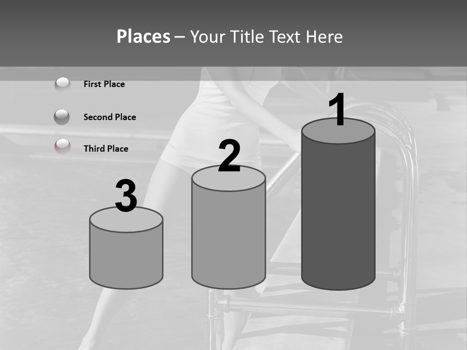 Test Relax Female PowerPoint Template