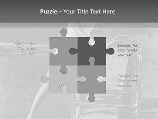 Test Relax Female PowerPoint Template