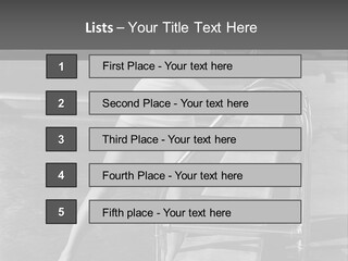 Test Relax Female PowerPoint Template