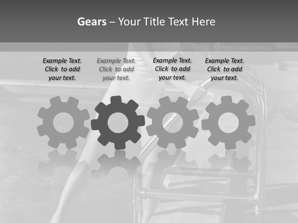 Test Relax Female PowerPoint Template