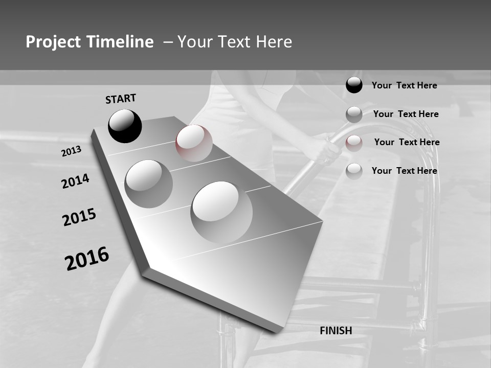 Test Relax Female PowerPoint Template