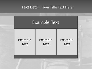 Test Relax Female PowerPoint Template