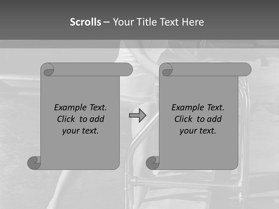 Test Relax Female PowerPoint Template