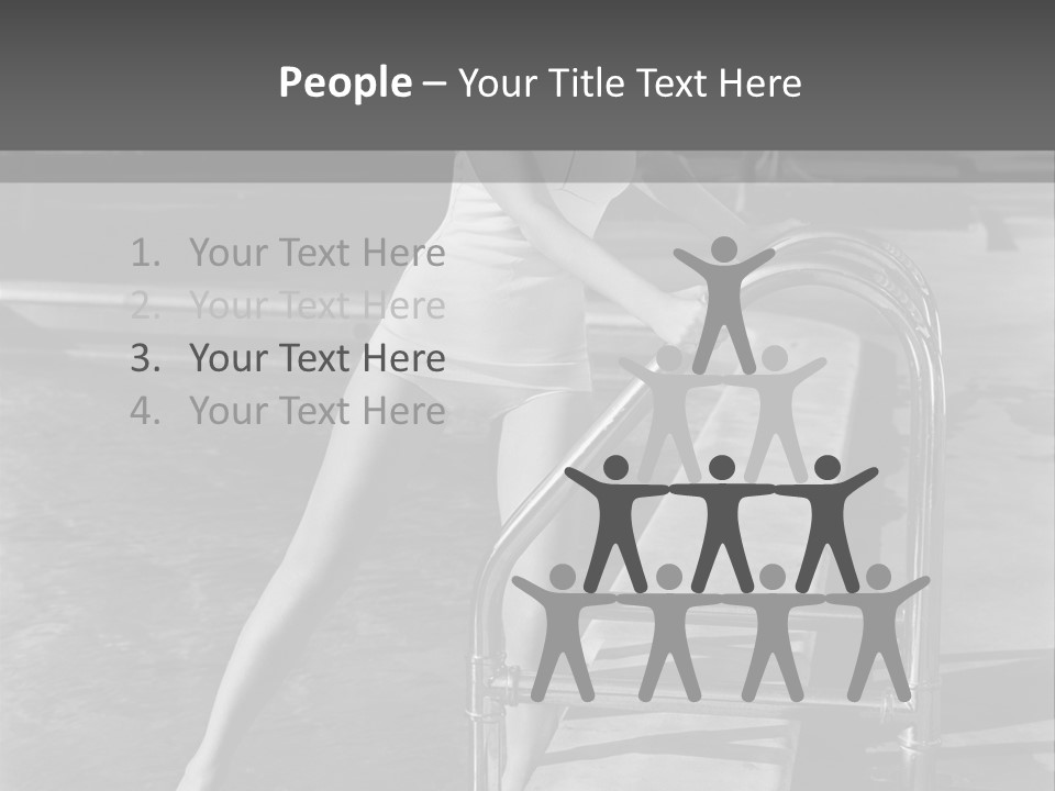 Test Relax Female PowerPoint Template