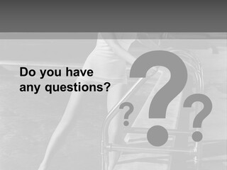 Test Relax Female PowerPoint Template