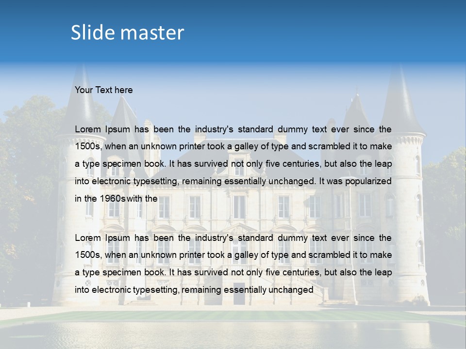 Original Heritage Vine PowerPoint Template