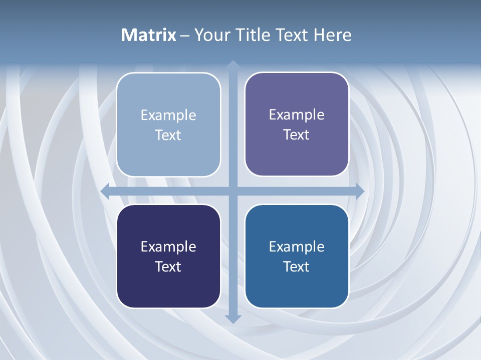 Infinite Form Wave PowerPoint Template