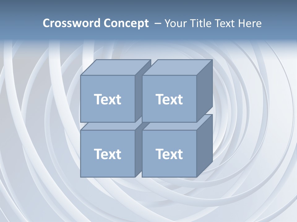 Infinite Form Wave PowerPoint Template