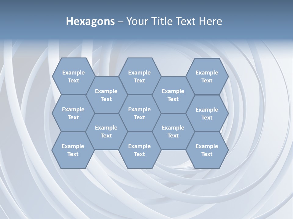 Infinite Form Wave PowerPoint Template