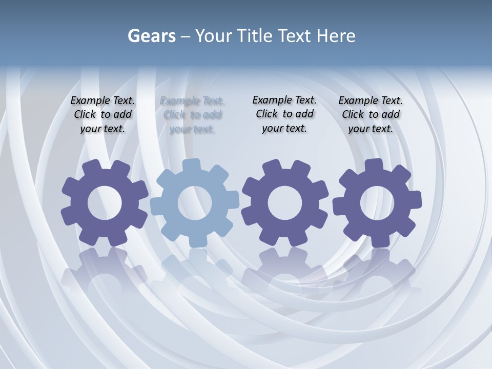 Infinite Form Wave PowerPoint Template