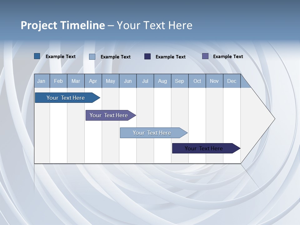 Infinite Form Wave PowerPoint Template