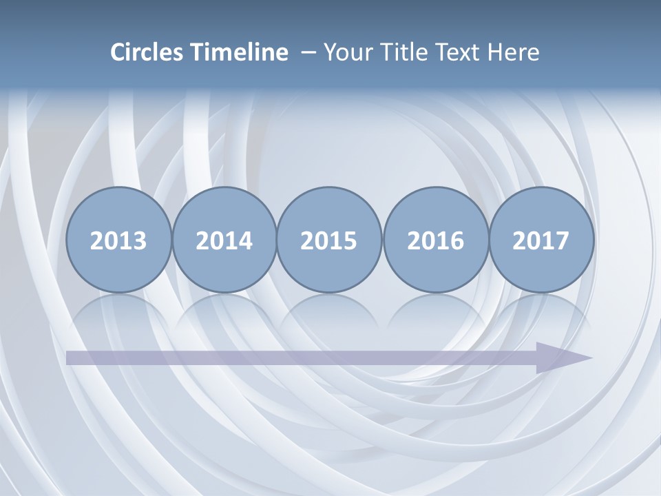 Infinite Form Wave PowerPoint Template