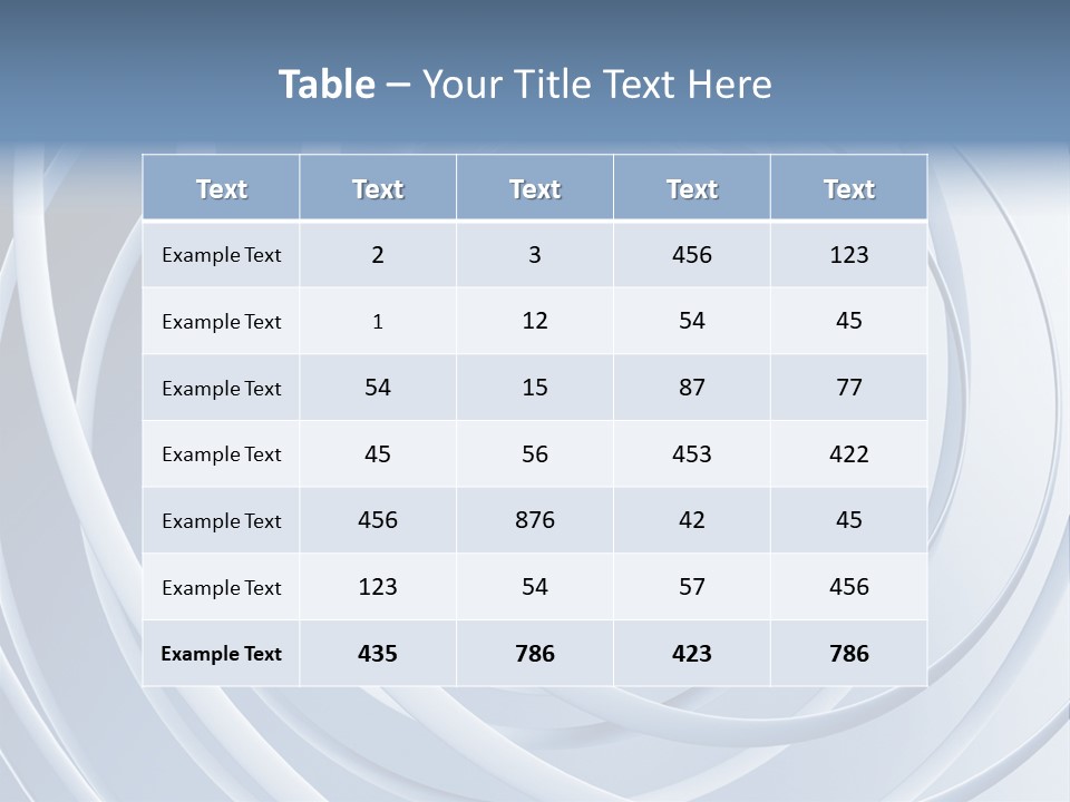 Infinite Form Wave PowerPoint Template