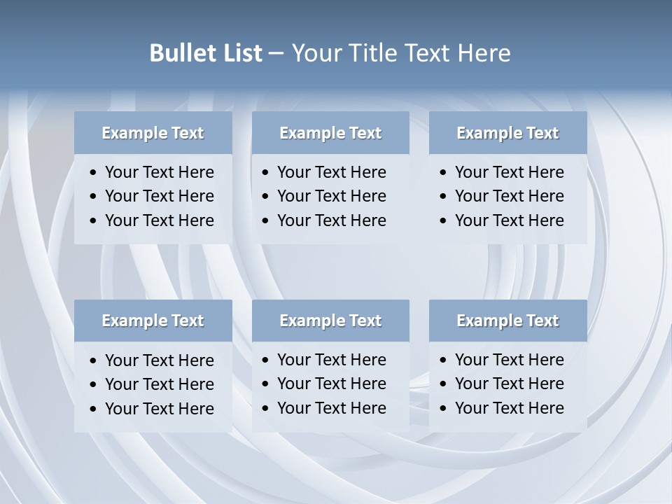 Infinite Form Wave PowerPoint Template