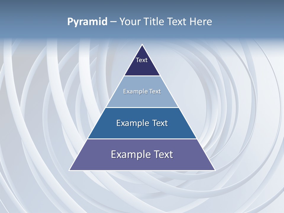 Infinite Form Wave PowerPoint Template