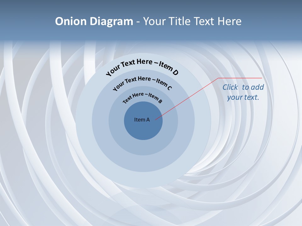 Infinite Form Wave PowerPoint Template