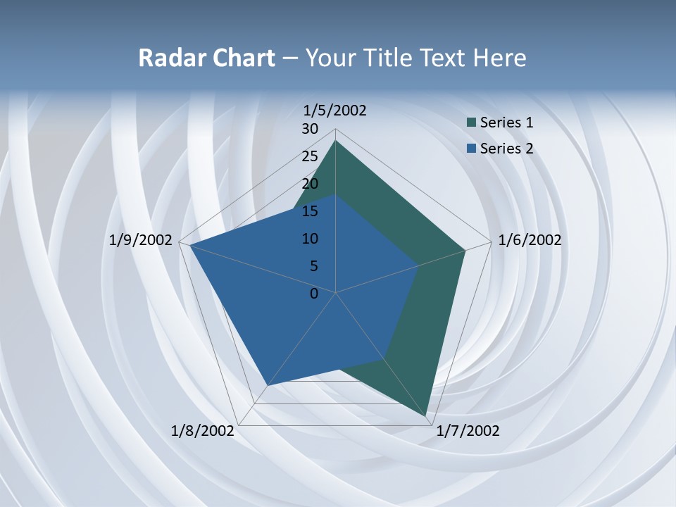 Infinite Form Wave PowerPoint Template