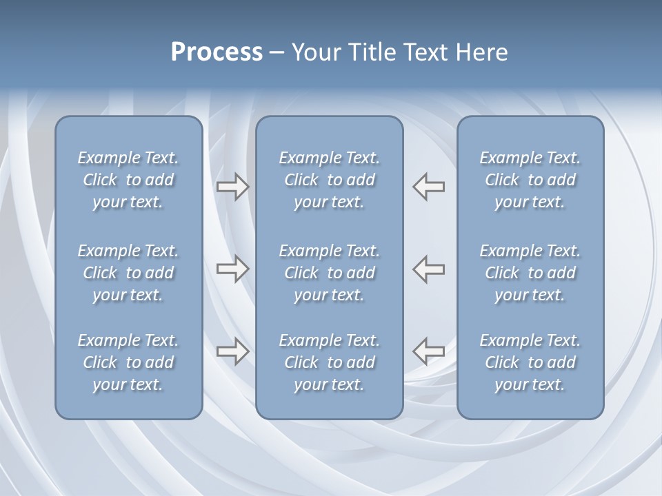 Infinite Form Wave PowerPoint Template