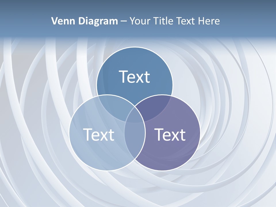 Infinite Form Wave PowerPoint Template