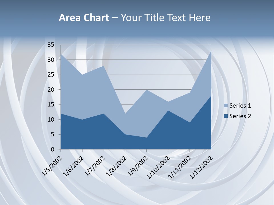 Infinite Form Wave PowerPoint Template