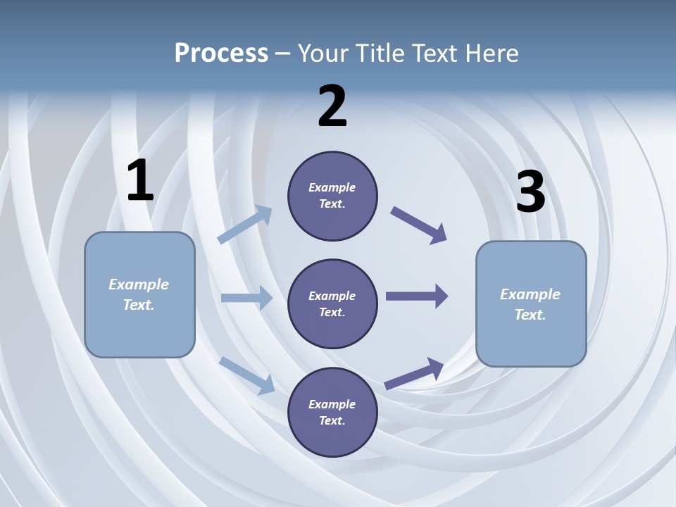 Infinite Form Wave PowerPoint Template