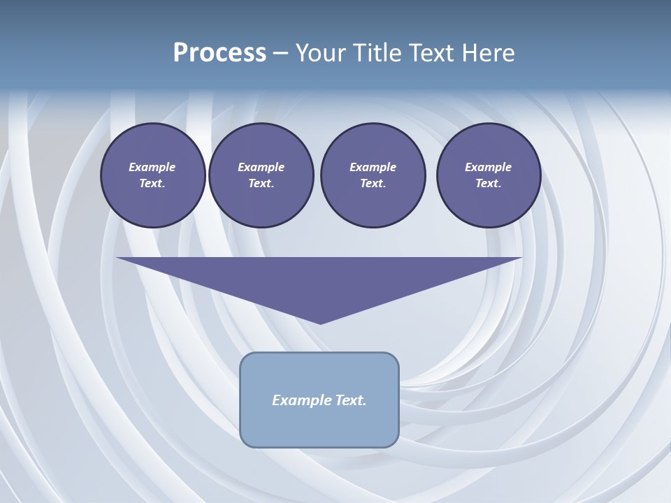 Infinite Form Wave PowerPoint Template