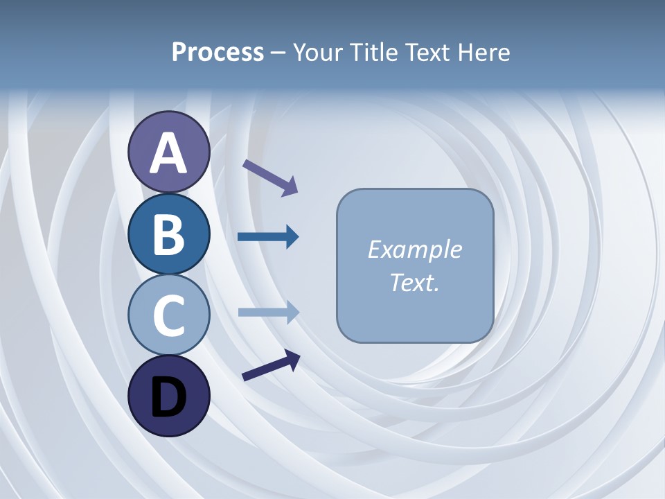 Infinite Form Wave PowerPoint Template