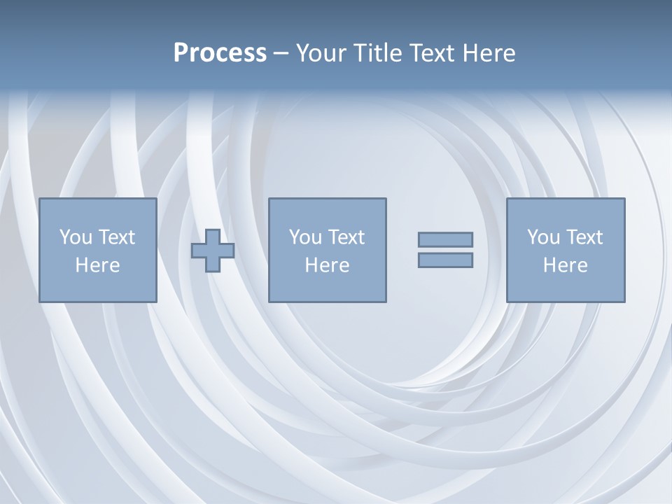 Infinite Form Wave PowerPoint Template