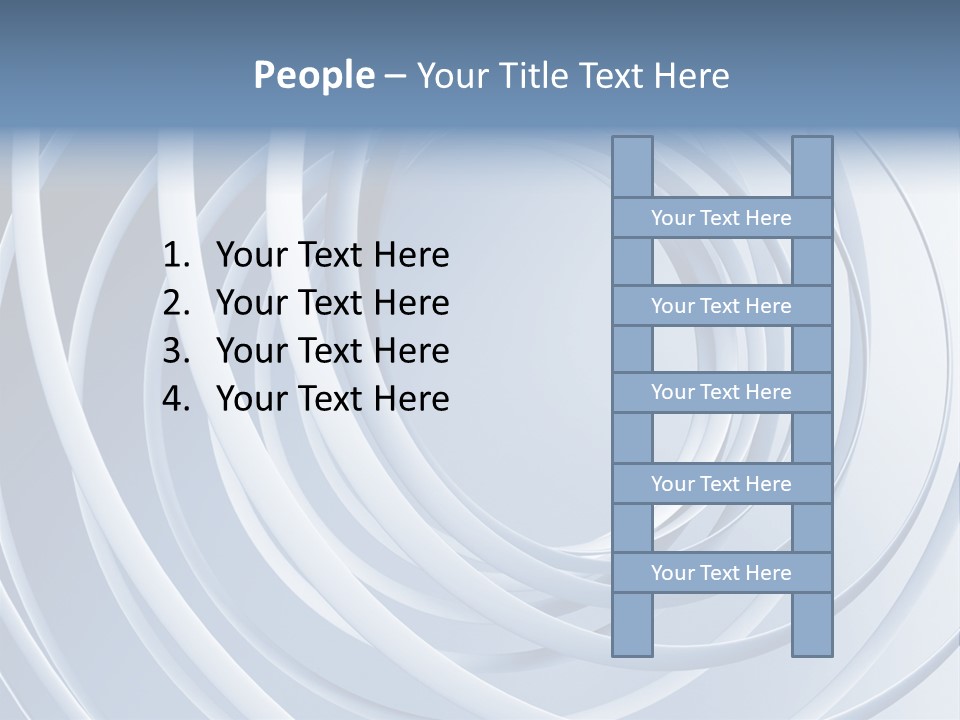 Infinite Form Wave PowerPoint Template
