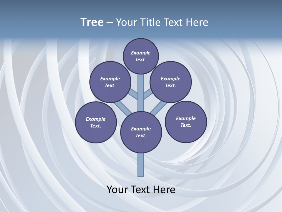 Infinite Form Wave PowerPoint Template