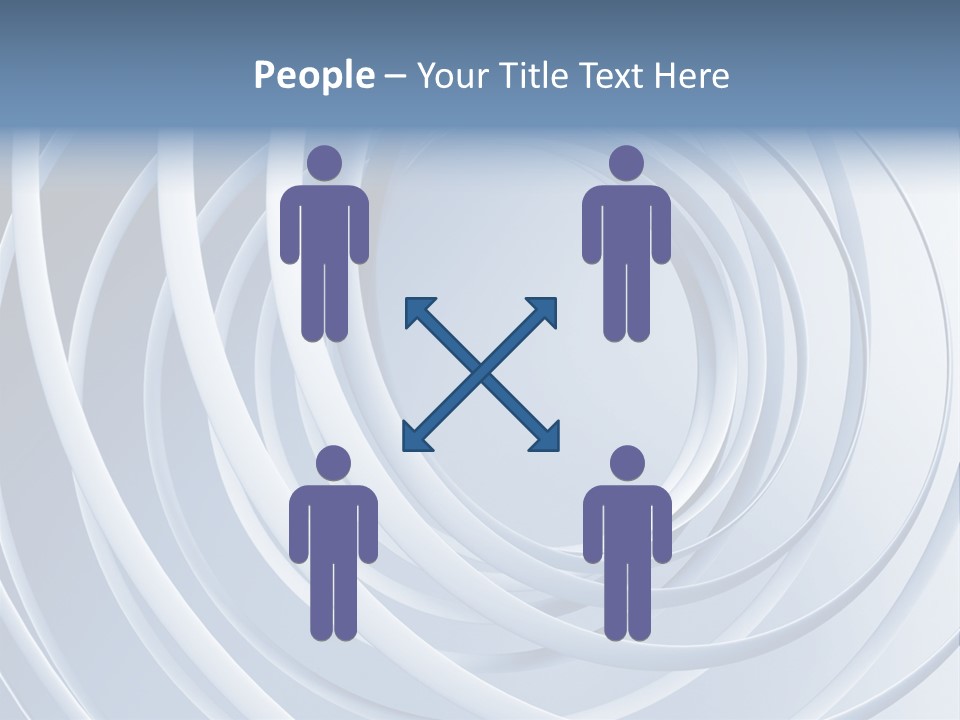 Infinite Form Wave PowerPoint Template