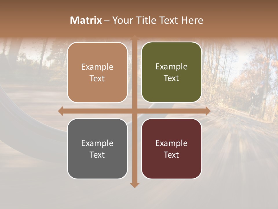 Nature Vibrant Scene PowerPoint Template