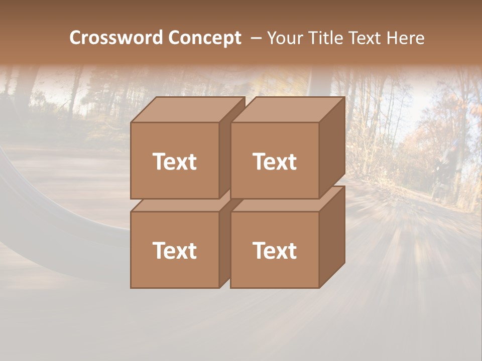 Nature Vibrant Scene PowerPoint Template