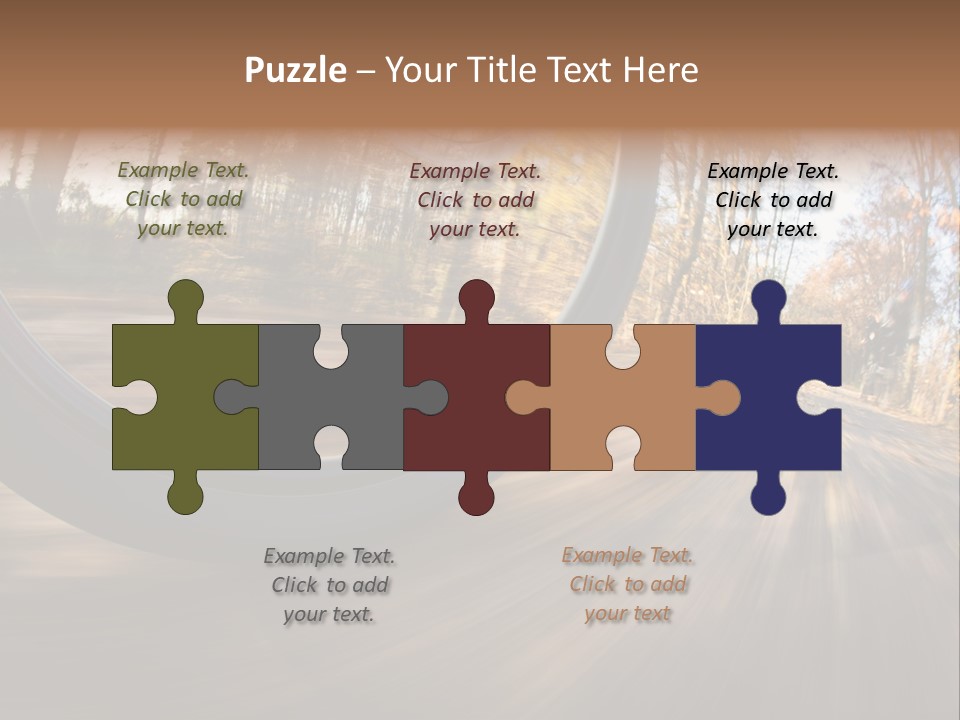 Nature Vibrant Scene PowerPoint Template