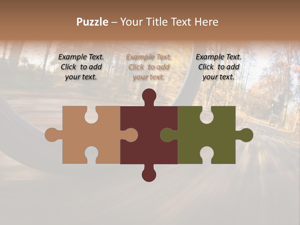 Nature Vibrant Scene PowerPoint Template