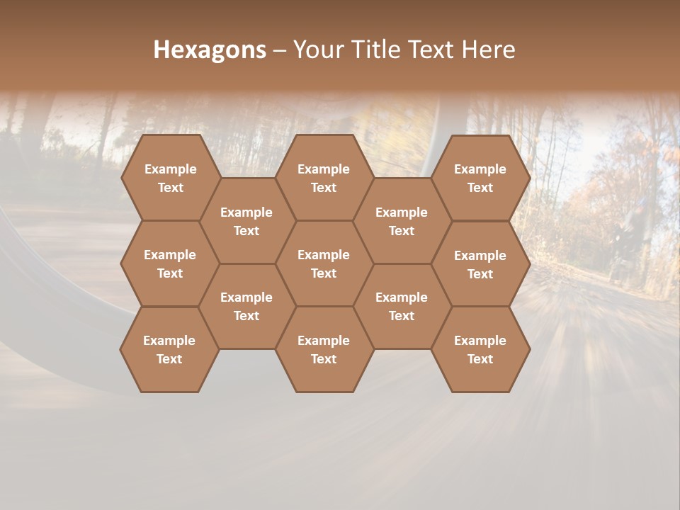 Nature Vibrant Scene PowerPoint Template