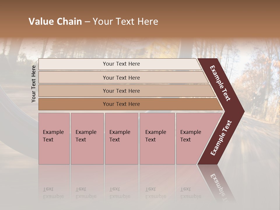 Nature Vibrant Scene PowerPoint Template