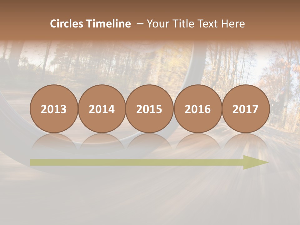 Nature Vibrant Scene PowerPoint Template