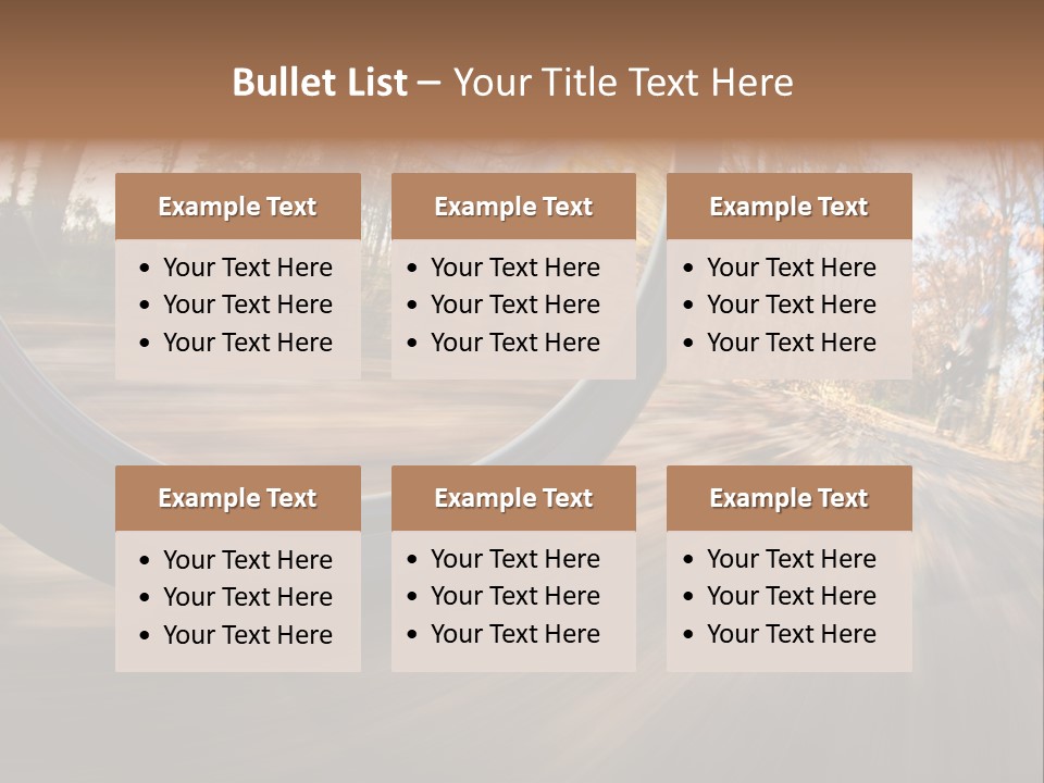 Nature Vibrant Scene PowerPoint Template