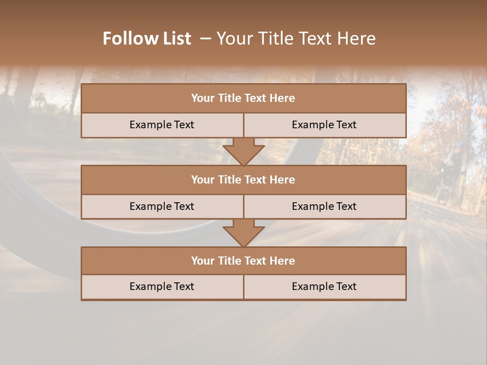 Nature Vibrant Scene PowerPoint Template