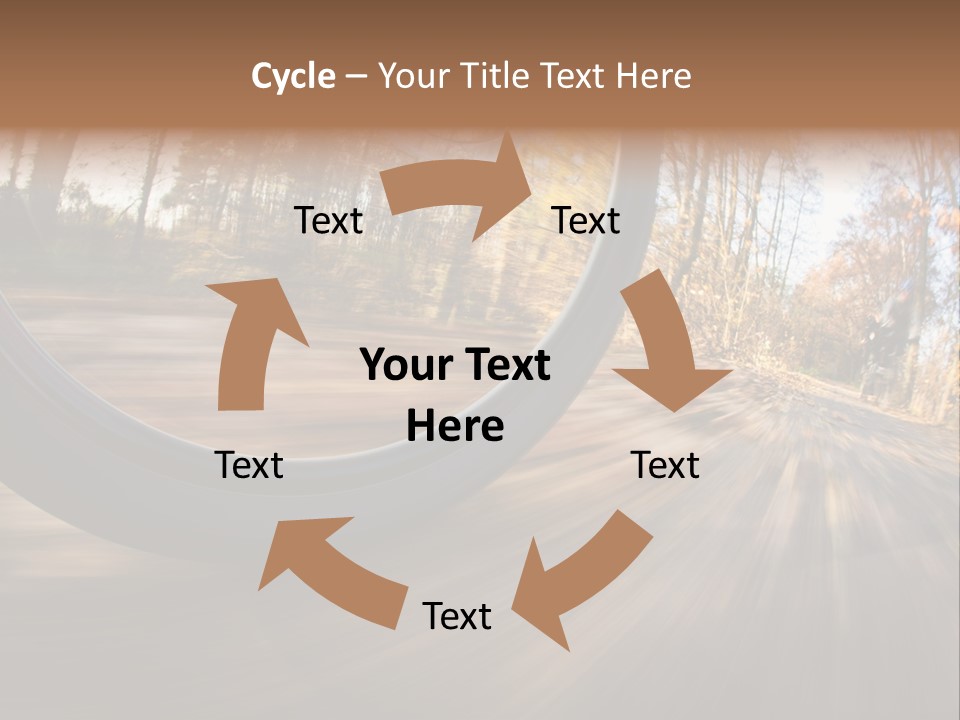 Nature Vibrant Scene PowerPoint Template