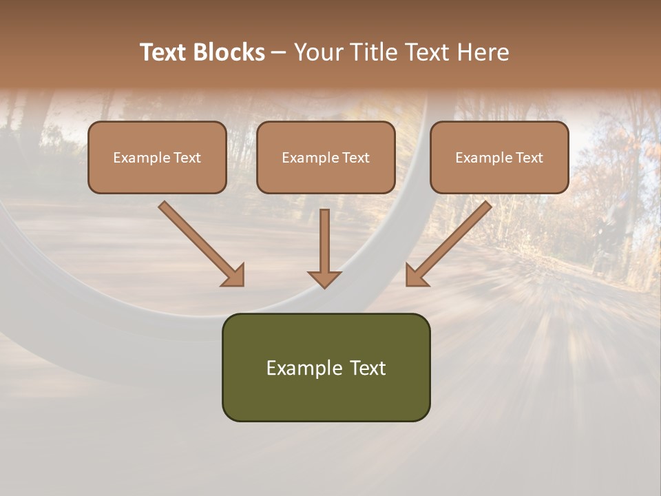 Nature Vibrant Scene PowerPoint Template